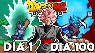 PASSEI 100 DIAS NO TERRARIA DRAGON BALL (CALAMITY)