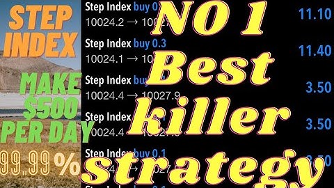 Step index profitable strategy... How to trade step index successfully! #stepindex #strategy #trade