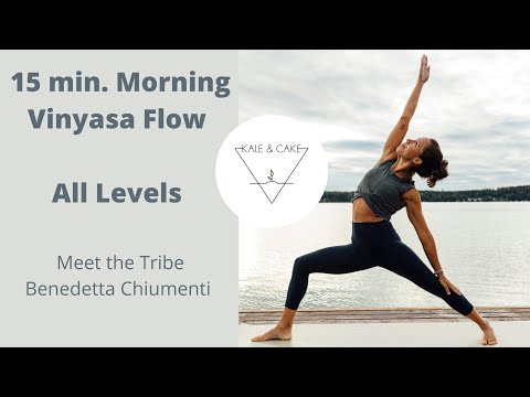 15 min. Morning Vinyasa Flow for All Levels | Meet The Tribe - Bene Chiumenti