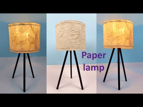 Video: How To Make A Napkin Lampshade