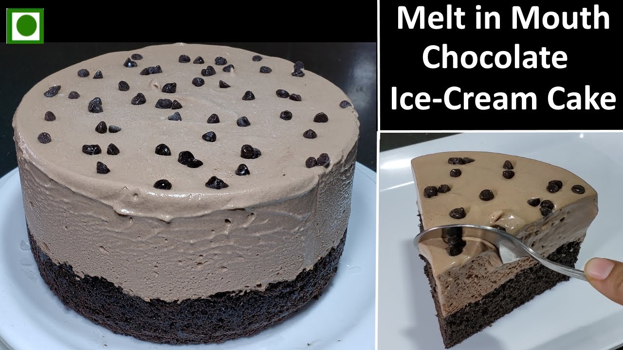 No-cook chocolate ice cream cake recipe