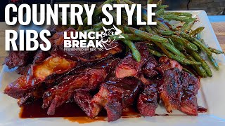 Country Style Ribs & Green Beans | Lunch Break | recteq