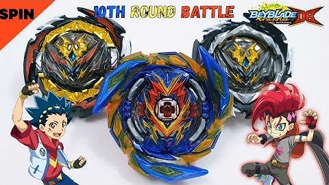 베이블레이드 버스트 DB 다이너마이트 벨리알 VS 브레이브 발키리 무조건 10라운드배틀 Beyblade burst DB Brave Valkyrie VS Dynamite Belial