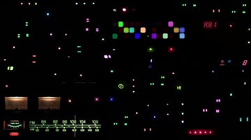 Retro Sci Fi Control Panel Spaceship Lights Background Practical Effect Luma Key