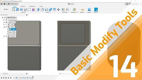 Fusion 360 for FTC: Basic Modify Tools