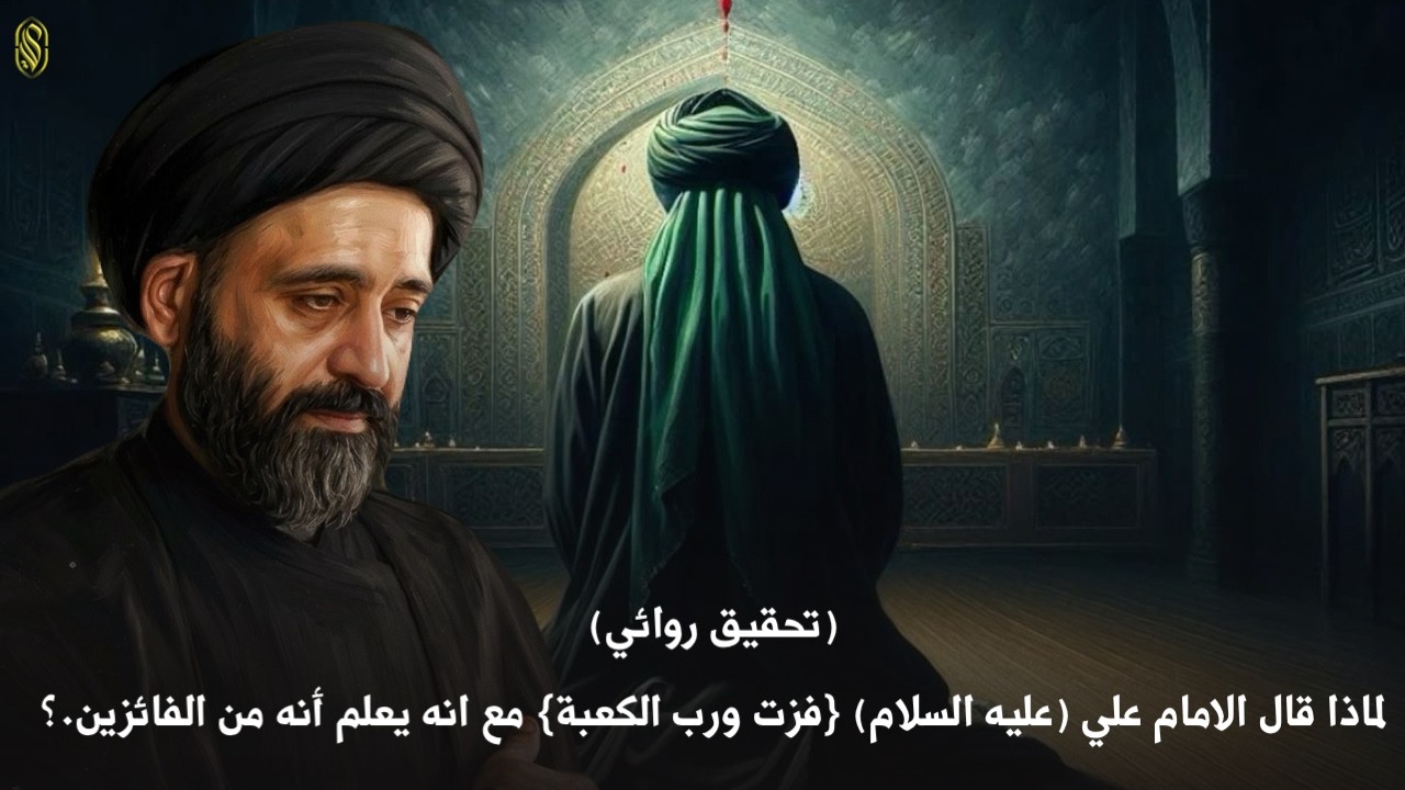 (تحقيق روائي)لماذا قال الامام علي (عليه السلام) {فزت ورب الكعبة} مع انه يعلم أنه من الفائزين.؟
