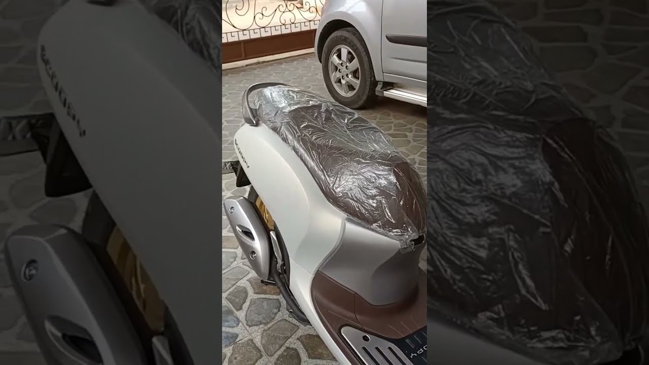 Motor Honda Scoopy prestige / stylish  2021 warna Putih banyak di buru