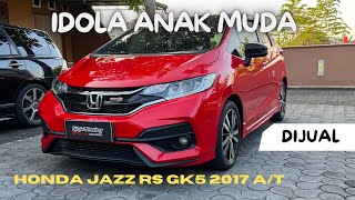 DIJUAL HONDA JAZZ RS GK5 2017 , MOBIL IDOLA ANAK MUDA