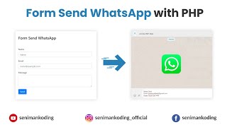 Tutorial Send Form Website auto WhatsApp with PHP