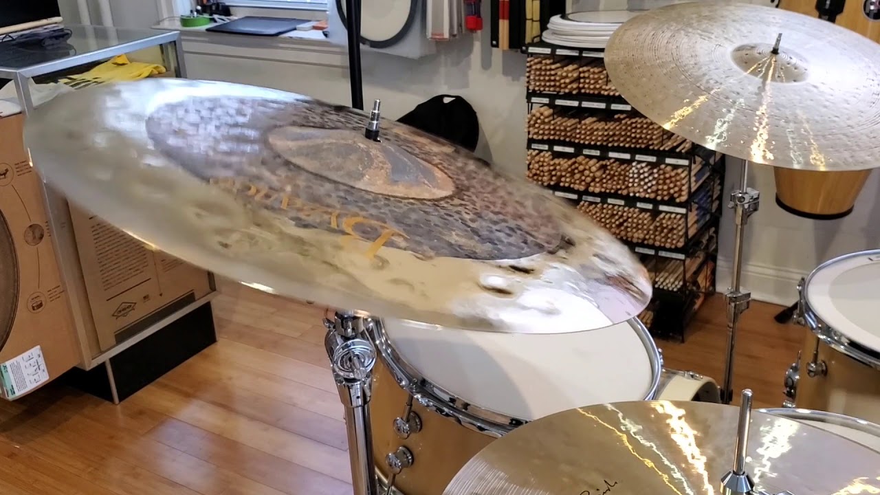 (SOLD) Cymbals - Meinl Byzance 19" Dual Crash