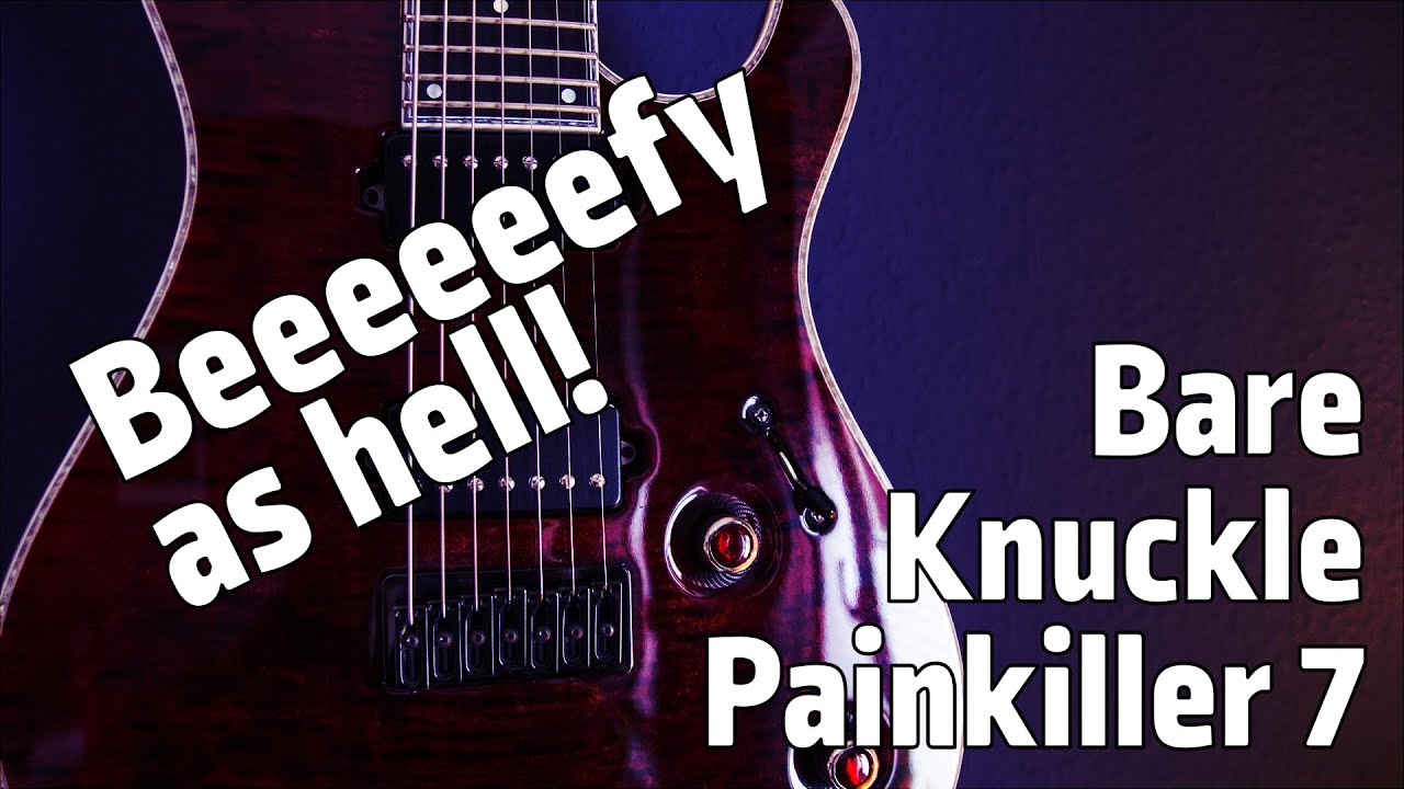 Bare Knuckle Painkiller Humbucker Set - Darth Phineas