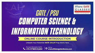 Introduction to GATE Computer Science Engineering | GATE CS Online Interactive Coaching Classes