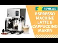 Espresso machine  latte  cappuccino maker 10 pc allinone espresso maker with milk steamer