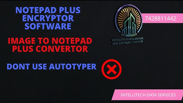 Encryptor Software for Notepad Plus (.wrt) conversion. #Dataentry #dataentryjobs Work from Home
