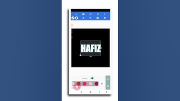 Glowing Text in pixellab #shorts