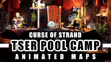 Beneos Battlemaps: Curse of Strahd - Tser Pool Camp [Animated Battlemap]