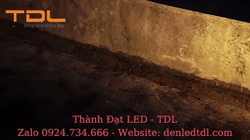 Đèn led rọi cột 18w cao cấp - chính hãng - giá rẻ l Báo giá đèn led rọi cột