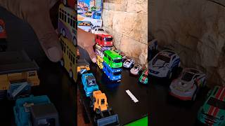 Colorful TAYO BUS stack #bus #tayo #colorful #friends #play #toys #shorts