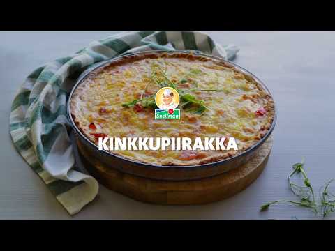 Muurinpohjaletut lohi- ja raparperi-mansikkatäytteellä. 