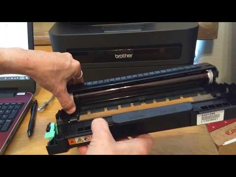 Remove Lines and Marks from Brother Laser Printer Print Outs