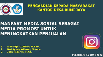 Pengabdian Prodi Teknologi Informasi Politala di Desa Bumi Jaya