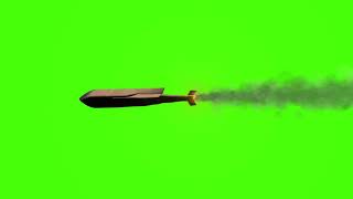 Missile | Footage | Clip | Free - Green Screen Animation - 3D Video Play