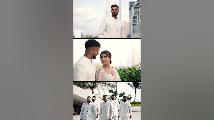 Are You Ready to Feel the Magic | Meet  Danushka Senadeera | The Wedding Story