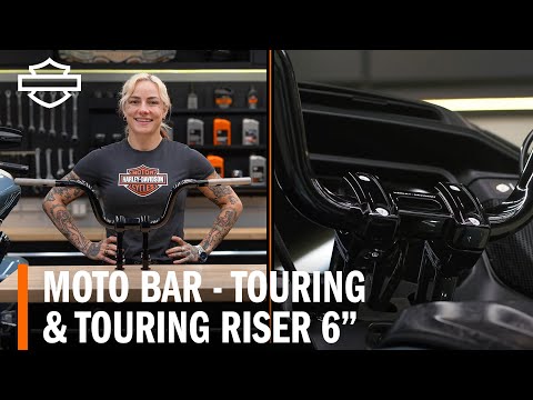 Harley-Davidson Moto Bar &amp; 6&quot; Riser for 2024 Road Glide &amp; 2023 &amp; 2024 CVO Road Glide Models Overview
