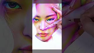 Drawing BLACKPINK: Jennie #colorpencil #jennie #drawing