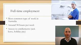 What are the different types of employment?