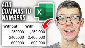 How To Add Commas To Numbers In Excel - Full Guide
