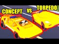 Can CONCEPT CAR BEAT the TORPEDO? | Roblox Jailbreak