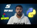 OpenCV Tutorial | How to Crop an Image in Python