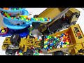 Marble Run Race ASMR ☆ Dump Truck & Marble Tower ☆ 彡 Gacha Gacha