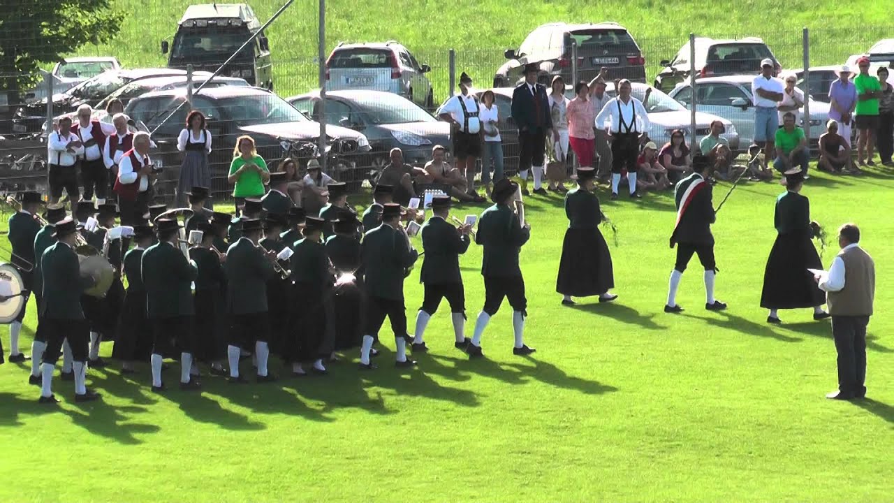 MV Hohenweiler bei dem Marschmusikwettbewerb BZM-Fest 2014