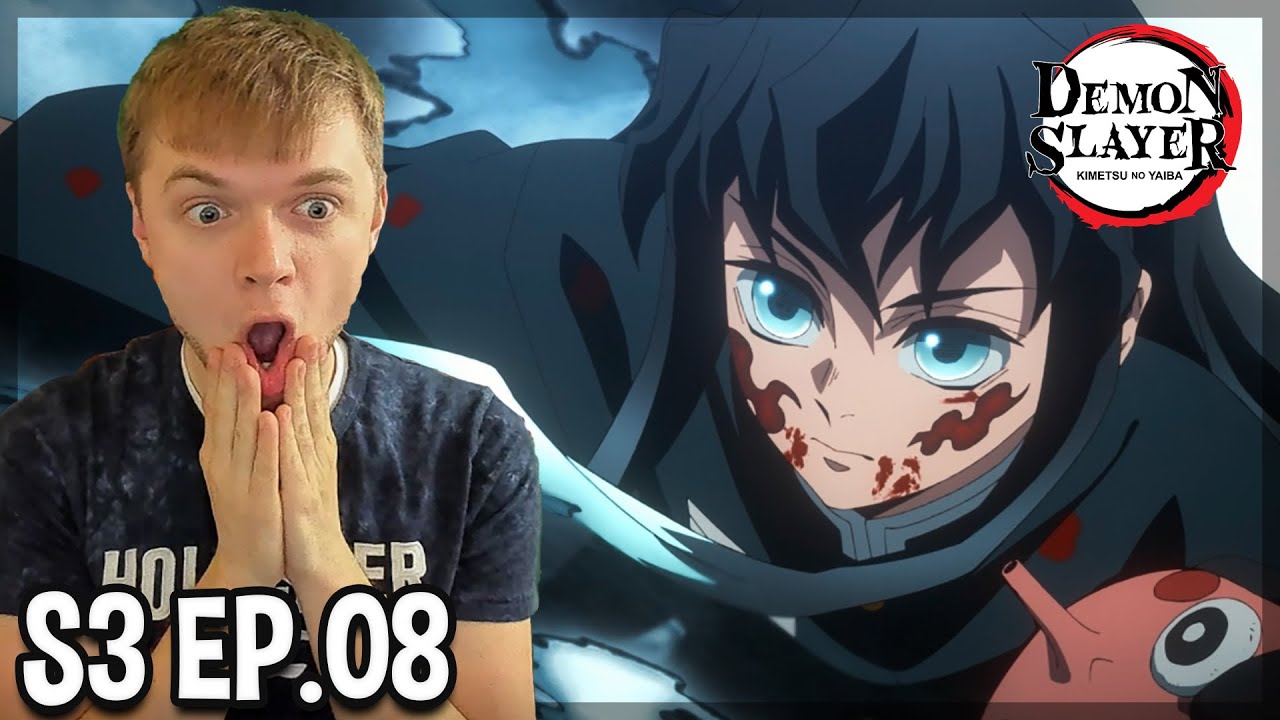 MUICHIRO A CHOSEN ONE! Demon Slayer Season 3 Episode 08 REACTION