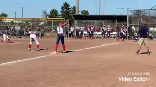 CoraBelle Churchill 2023 Kalamazoo Kings Fastpitch screenshot 4