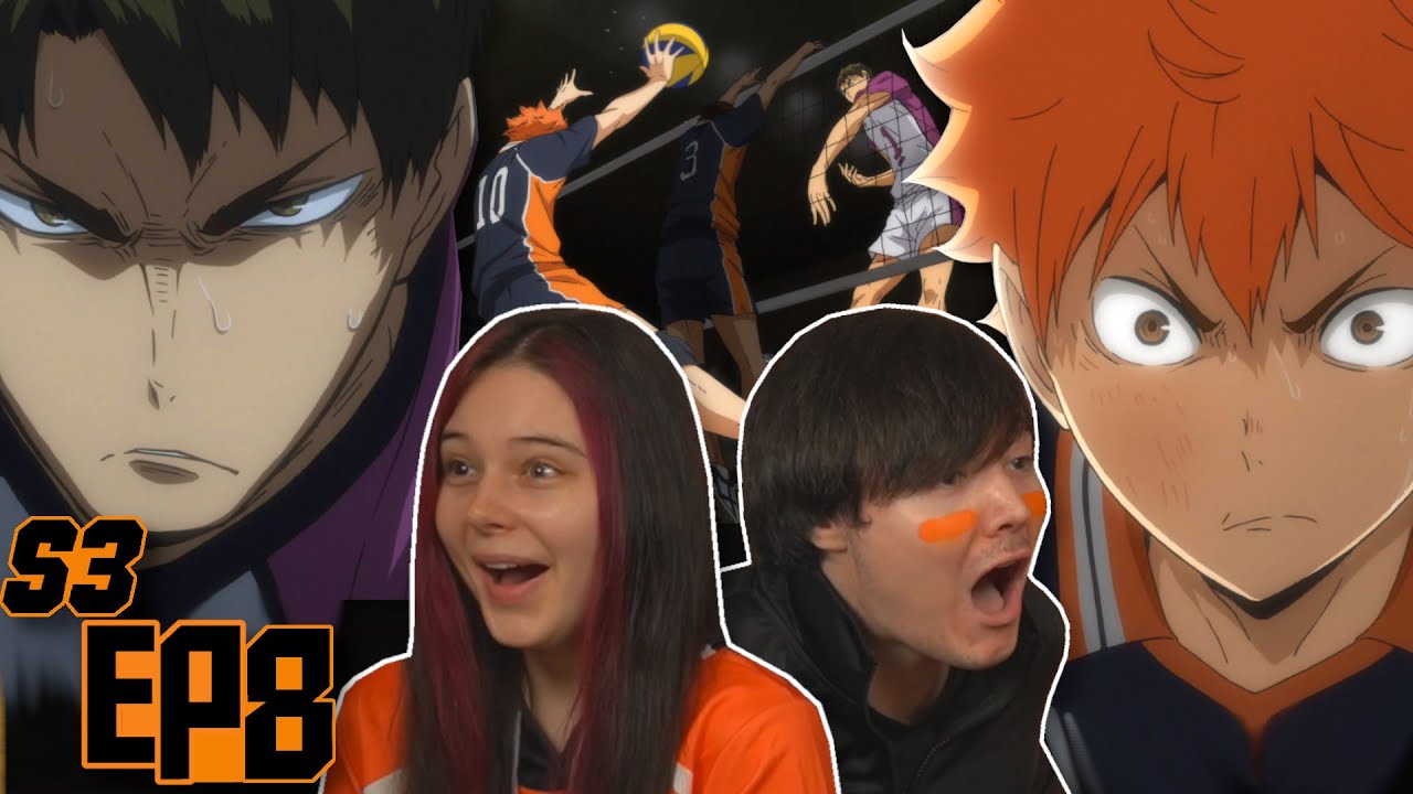 HINATA STOPS USHIJIMA! THIS IS INTENSE! HAIKYUU!! SEASON 3 EPISODE 8  REACTION 