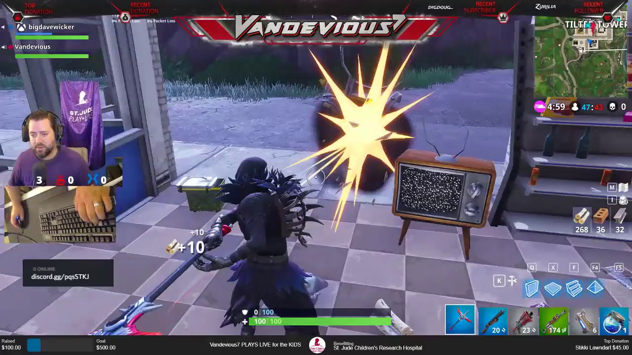 Vandevious 7 Live Stream