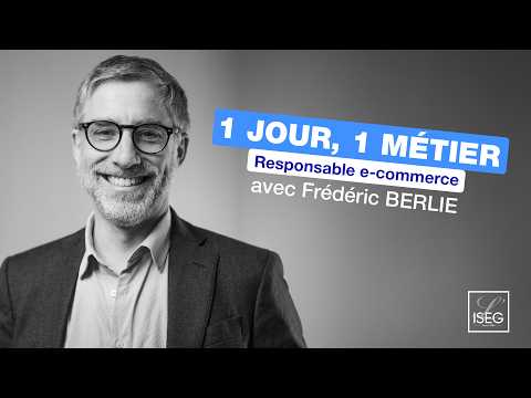 Miniature de la vidéo [1 JOUR, 1 MÉTIER] : Le métier de Responsable e-commerce avec Frédéric BERLIE