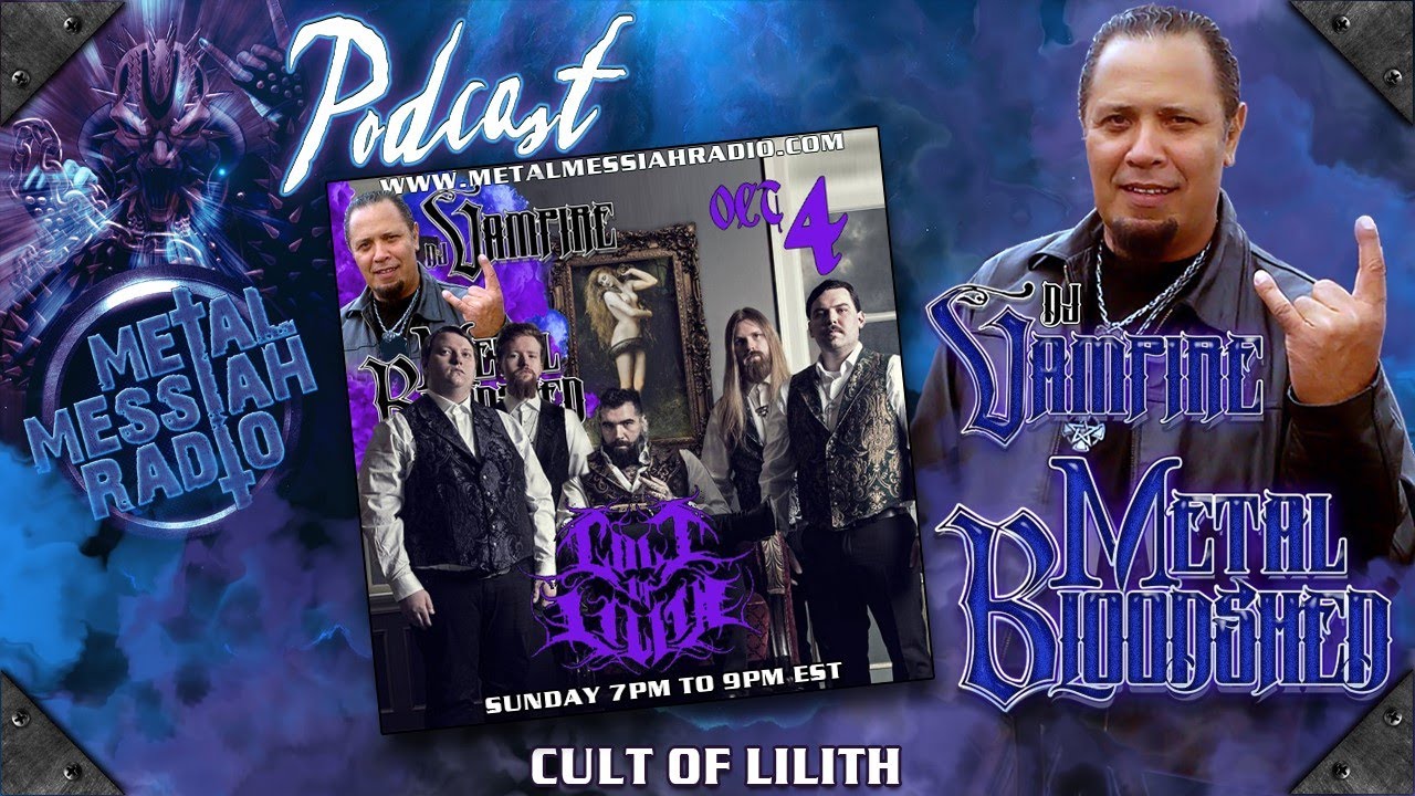CULT OF LILITH Mario Infantes Ávalos interviewed on TMB Metal Messiah Radio Int  October 3rd 2020