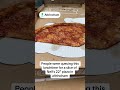 It was Good Friday and Nell’s Pizza we’re giving away 150 free slices of pizza for the Easter