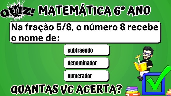 ➥ Quiz de Matemática Básica Com Operações #4  Quiz Virtual [SE ACERTAR  TODAS VC É UM GÊNIO?] 