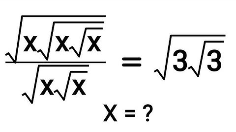 How to solve nested radical equation.