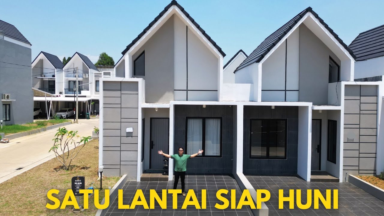 Rumah Minimalis Scandinavian Tinggal Pindahan di Cluster Quartz Permata Cimanggis