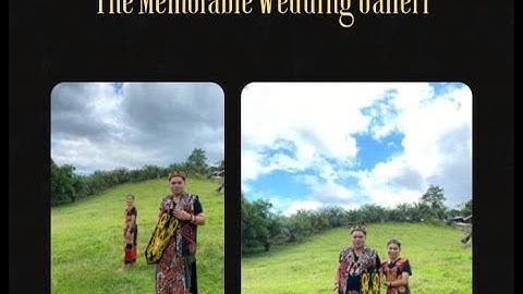 IBADAH PEMBERKATAN PERNIKAHAN KUDUS