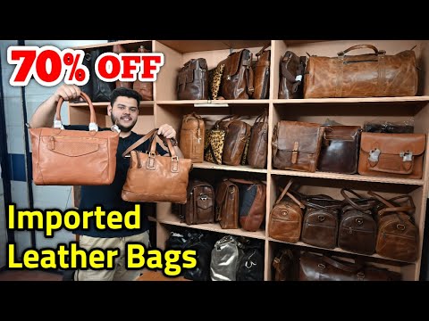 लेदर बैग / IMPORTED LEATHER BAGS, PURSE, WALLETS, BELTS / WHOLESALE AND RETAIL /