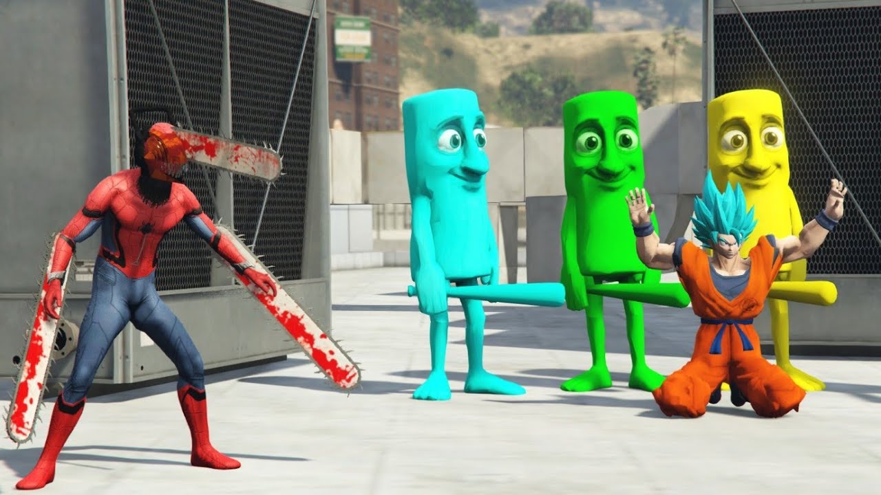 Spider-Man vs Minion in GTA 5 | Nonstop Extreme Ragdoll Fight Gameplay EP 24