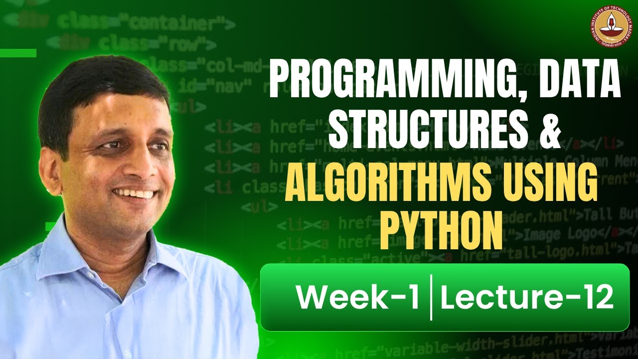 1.12 : Implementation of Python Codes - Part 04 - YouTube