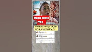 NGAKAK BANGET‼️ Mama marah pah 🤣 - Video lucu suami istri #shorts